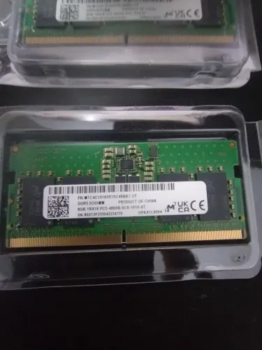 Memória ram sodimm 8gb DDR5 notebook 4800Mhz
