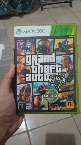 GTAV Original para Xbox 360 + manual