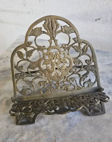 Porta bíblia antigo (bronze)