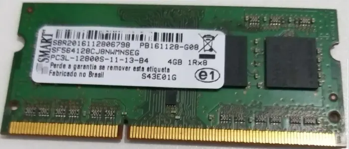 Memória ddr3L 4gb notebook