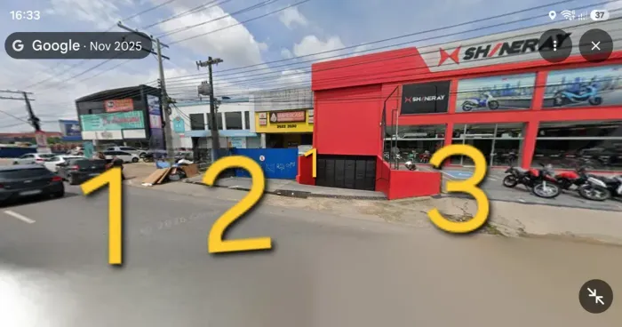 Vendo 3 prédios comerciais na Max Teixeira com 2.016m2 e 3.600m2. 2 pavimentos e 2 subsolo