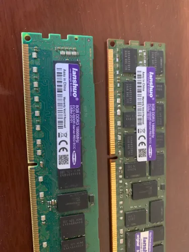 Memória DDR3 (2x8) 16GB 1866Mhz ECC p/ placa mae xeon x79!!