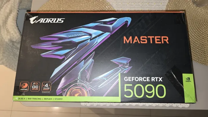 Placa de vídeo NVidia Rtx 5090 aorus 32gb com nota e garantia  