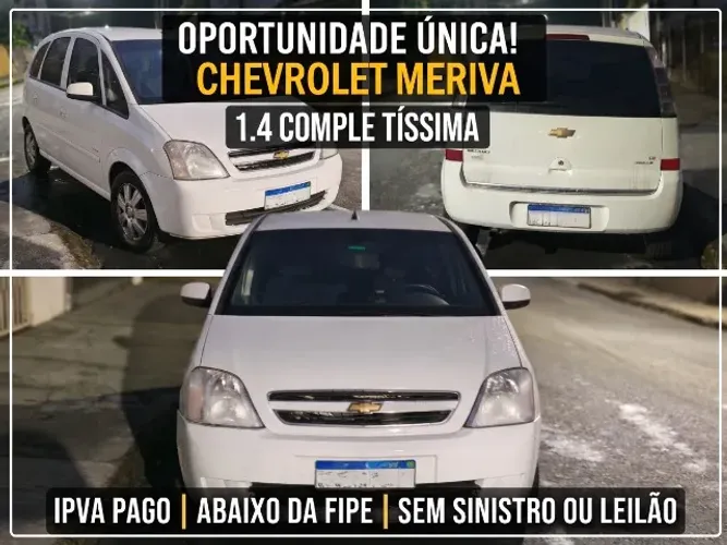 Chevrolet Meriva Maxx 1.4 MPFI 8V Econoflex 5P 2010