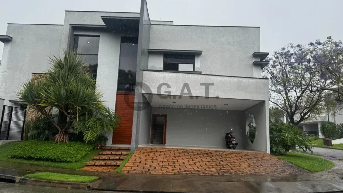 Aluguel de Casa de Luxo em Condomínio Giverny, Sorocaba-SP: 4 quartos, 4 suítes, 3 salas,