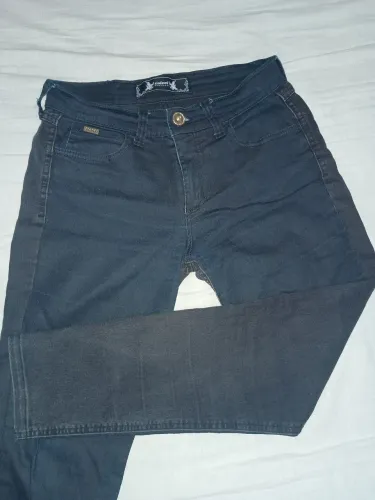 Calça Jeans Colcci Feminina Original Preta / Lavagem Escura Tam 38 - Impecável