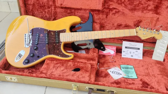 SEM TROCAS! Guitarra Fender Americana Deluxe Swamp Ash 2009, Samarium Cobalt Noiseless! 