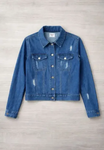 jaqueta jeans feminina moderna 42