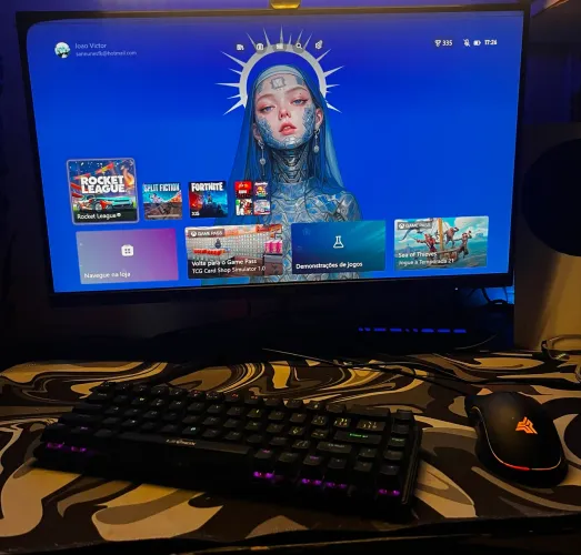 Monitor gamer acer nitro 24 polegadas com displayport 180hz (com avaria)