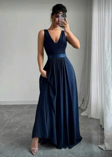 Vestido De Festa Longo Elegante