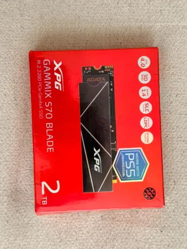 SSD XPG Gammix S70 Blade 2TB NVMe M.2 Gen4 ? Compatível PS5