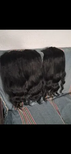 Cabelo humano virgem 70 cent.. 200 gramas