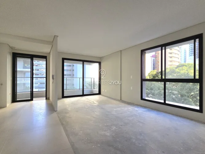 Apartamento Novo no Cabral - 3 quartos | Rua Belém - Curitiba -PR