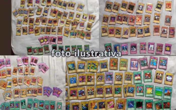PACK 407 Mini cartas de Yugi-oh 4,5cmx7cm