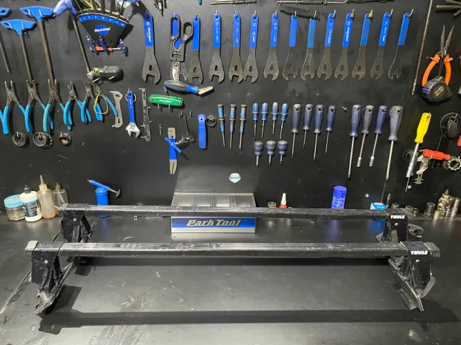 Barras De Teto Thule Preto para Corsa Classic 