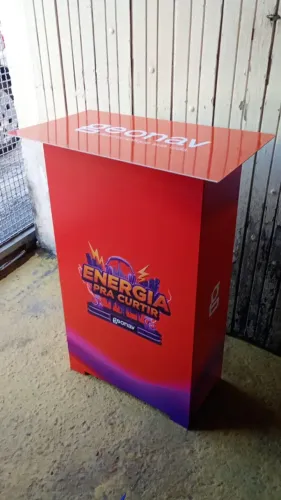 Balcão PVC desmontável