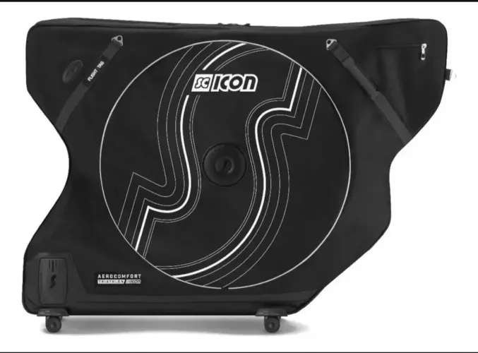 Mala Bike Scicon Aerocomfort 3.0 TSA | Usada 3x | Completa | Estado de Nova