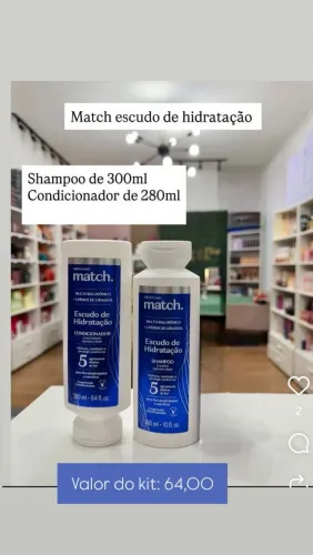 Kit shampo e condicionador 