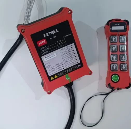 Controle remoto sem fio para talha, ponte rolante, 8 canais AC/DC 24v 264v Henjel H-108