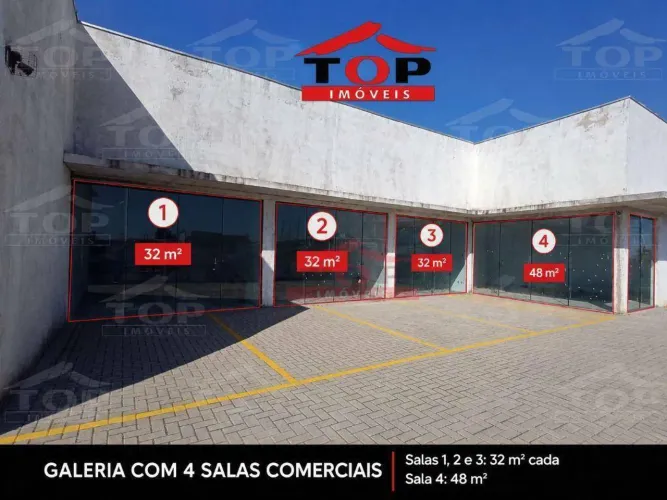 Sala comercial de esquina 48 m²