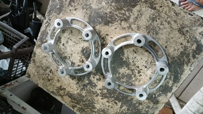 ALARGADOR DE RODA 5 FUROS PARA FUSCA KOMBI KARMAN GUIA BUG BAJA 