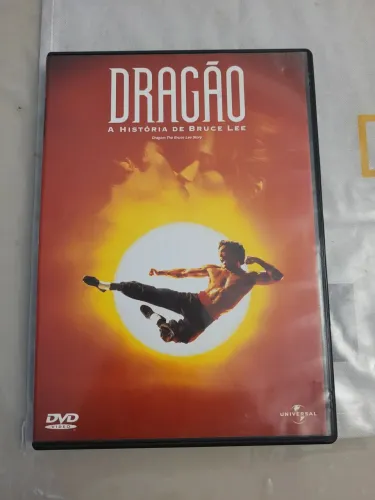 DVD Dragão A História de Bruce Lee Mídia Original
