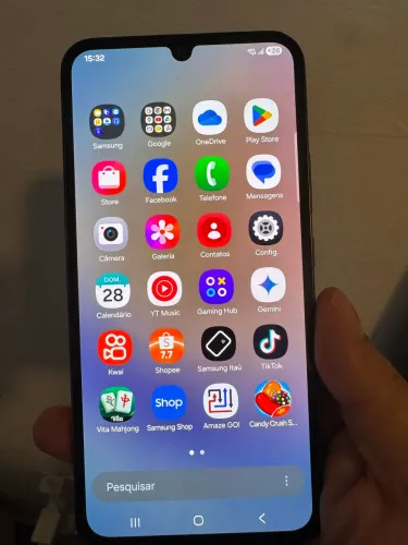 Samsung Galaxy A34 6GB RAM 128GB Memória AMOLED