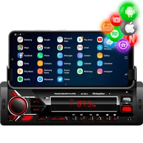 MP3 Player Automotivo Firstoption M-3011F