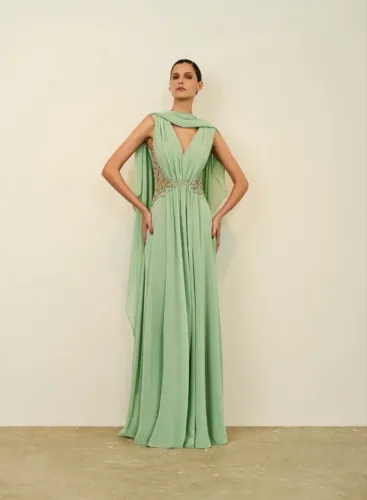 Vestido de festa de marca