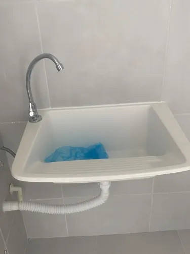 Tanque De Lavar Roupa Com Torneira Inclusa