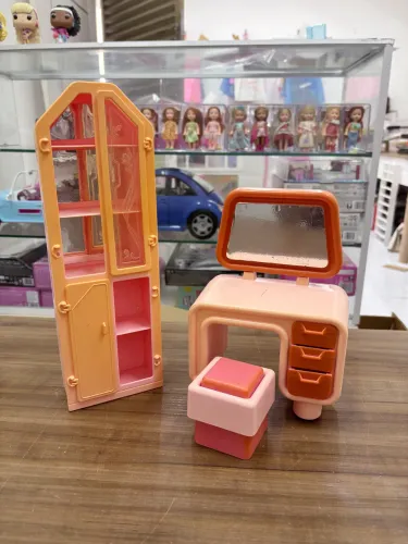 Lote Barbie móveis mattel 