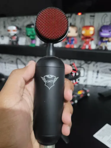 Microfone Trust GXT para Jogos, Lives, Stream e Reuniões