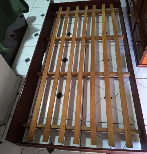 Cama Auxiliar solteiro para colchão 1,88x88