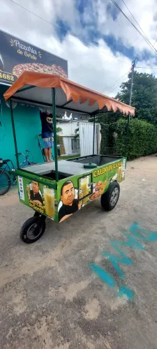 Carroça para caldo de cana