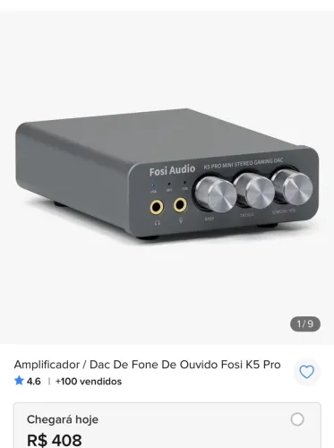 Interface gamer Fosi K5