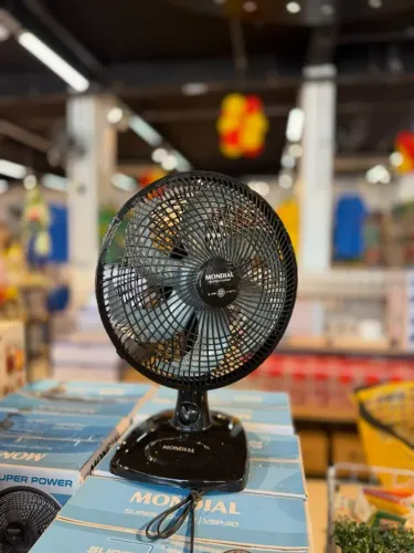 Ventilador de Mesa Mondial 6 Palhetas Turbo Silencioso - Entrega Grátis