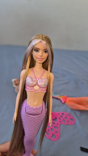 Barbie sereia custom