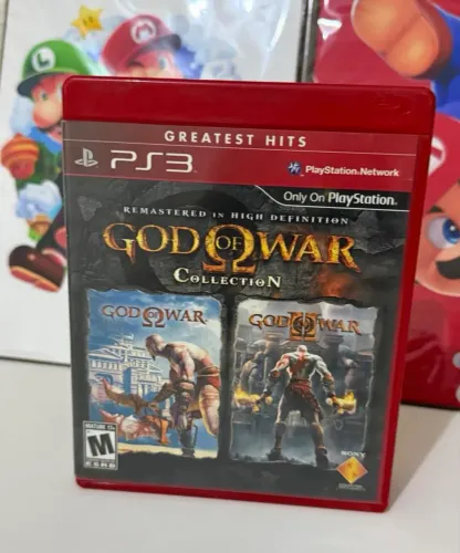 Jogos ps3 god of war e driver