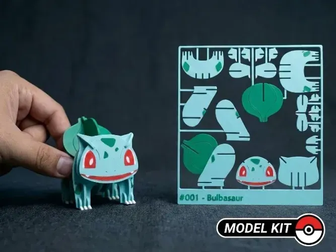 Pokémon #001 - Kit Card Bulbasaur