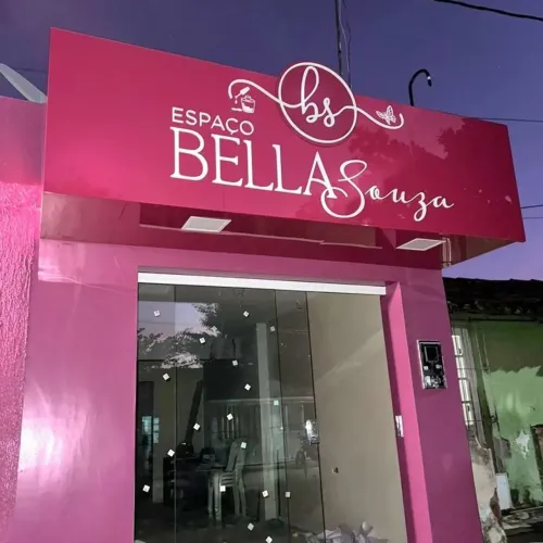 Placas em acm com letra em pvc expandido 