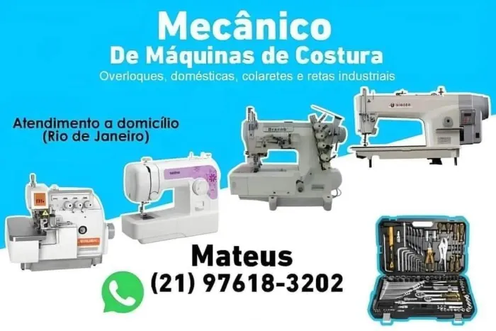 Mecânico de máquinas de costura