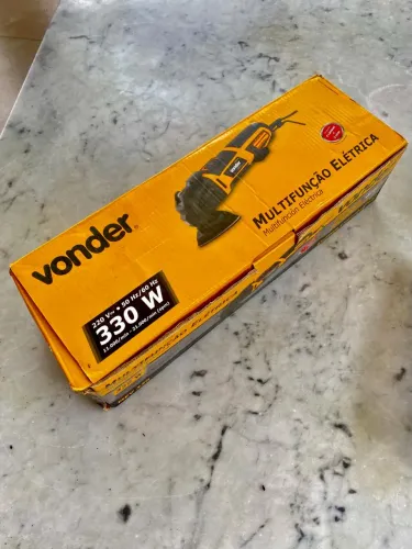 Lixadeira Multifunção Elétrica Mev 330 Vonder Cor Amarelo Frequência 60