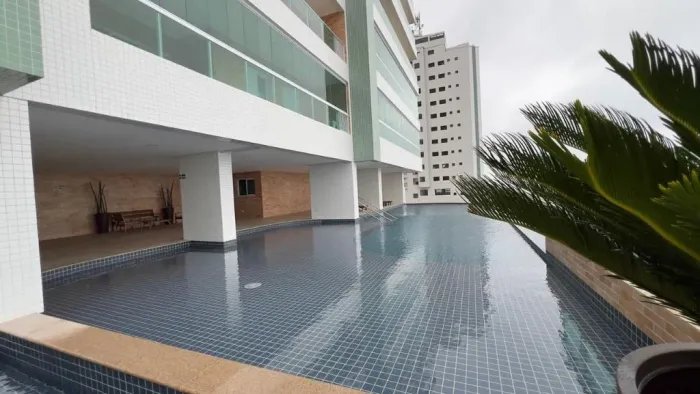 Apartamento 2 Quartos com Suíte e Vista Mar no Centro de Mongaguá | Excelente Acabamento |