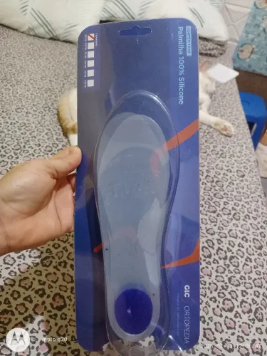 Palmilha de silicone