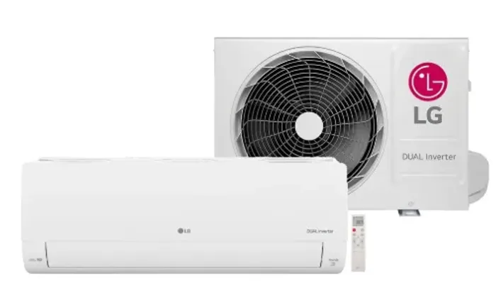 Ar Condicionado Split Inverter Lg Dual Voice 12000 Btu/h Quente E Frio S3nw12ja3