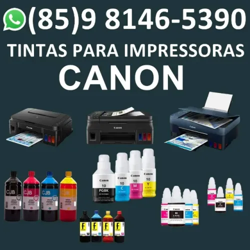 Tinta Canon. Impressoras Canon. Tinta De Impressora Canon,