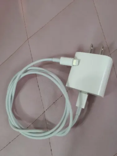 Carregador da Apple ligthing 20w