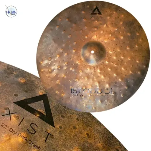 Prato Dry Dark Crash 22" Istanbul Agop Xist Prato Hand Made Turkish - Novo