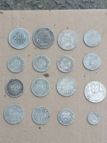 Moedas Antigas De Prta : REIS E OUTRAS