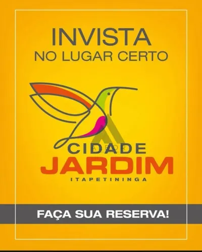 Terrenos à venda em Itapetininga/SP - Cidade Jardim.